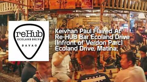 Keivhan Paul Flaired At Re-HUB Ecoland