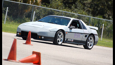 Silver Freak Fiero: First Autocross