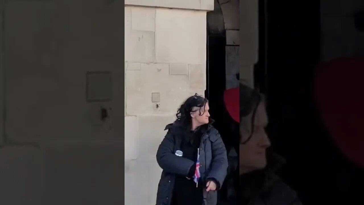 pulling on the Reins deliberately #horseguardsparade