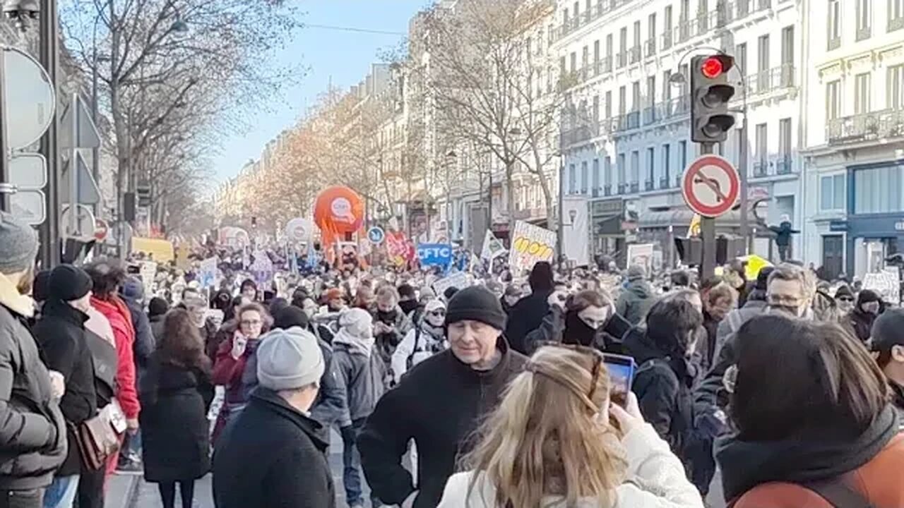 Part.2 et FIN- Grève contre la Réforme des Retraites du 7 févr. 23