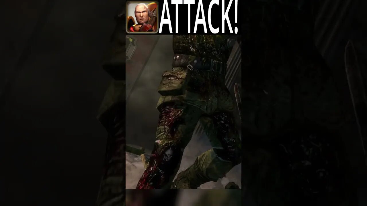 SPACE MARINE ATTACK ON NECROMORPHS! #shorts #isaacclarke #w40k