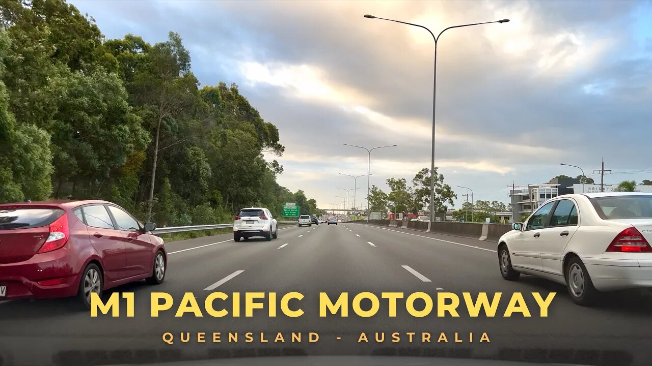 Australian Highway 4K Drive || The M1 MOTORWAY || QLD