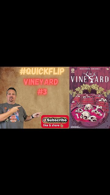 Vineyard #3 Aftershock Comics #QuickFlip Comic Book Review Brian Hawkins,Sami Kivela #shorts