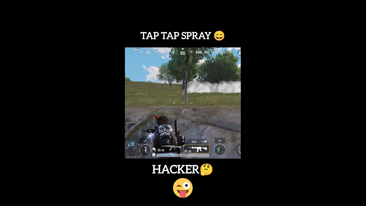 TAP TAP SPRAY 😄 #bgmi #pubg #shorts #trending #viral