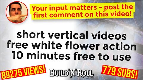 short vertical videos free white flower action 10 minutes free to use