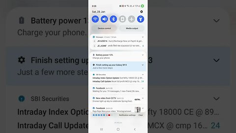 How-to l How to put on the torch in mobile phone Samsung M - 13 l #viral #ytshorts #shorts