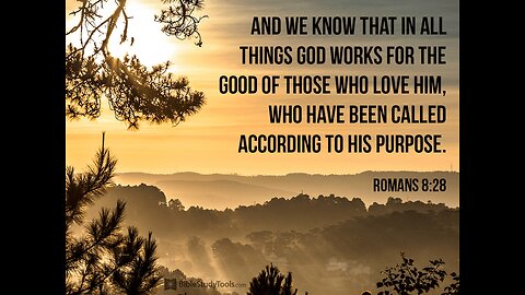 Romans Chapter 8:28 For the love of God