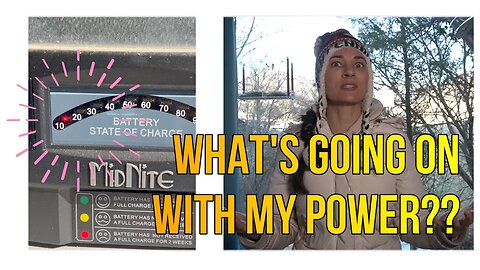 Oh no! Solar Power problems!! 😭