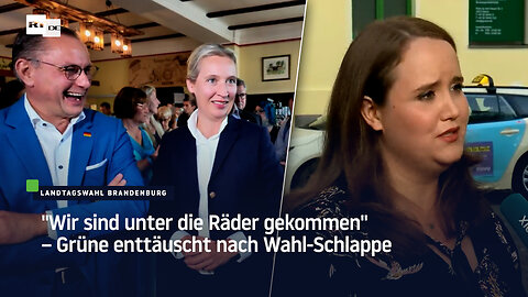 “Wir sind unter die Räder gekommen“ – Grüne enttäuscht nach Wahl-Schlappe