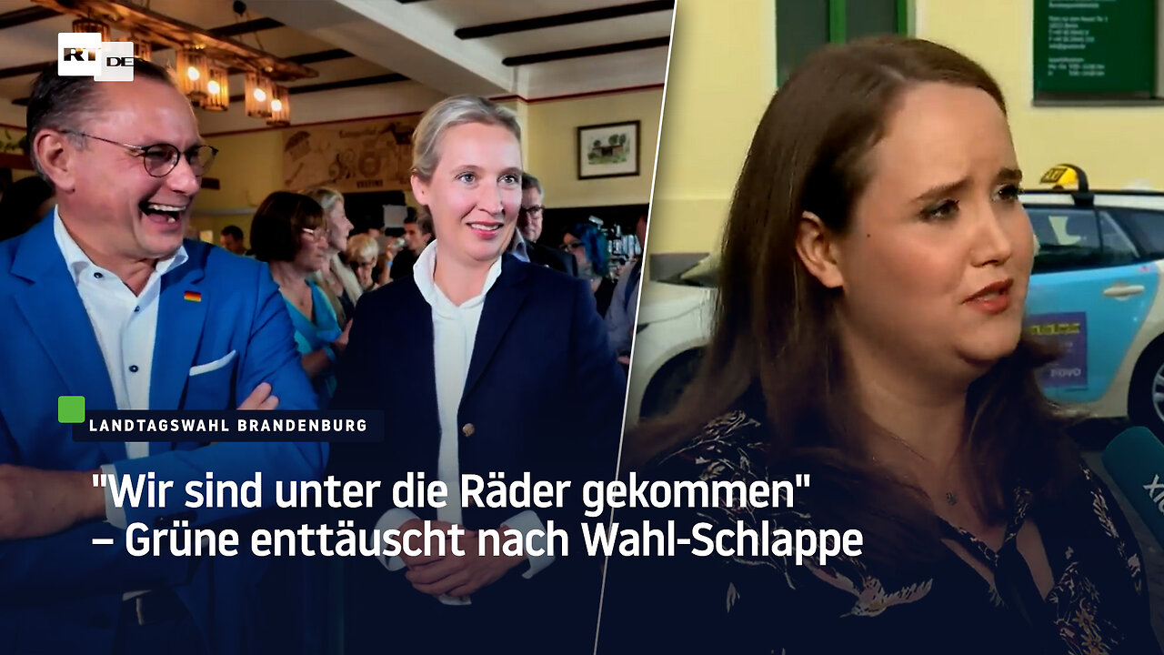 “Wir sind unter die Räder gekommen“ – Grüne enttäuscht nach Wahl-Schlappe
