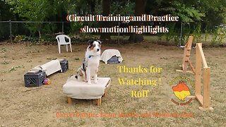 Circuit Training and Practice 091224 slow motion highlights ruff cut