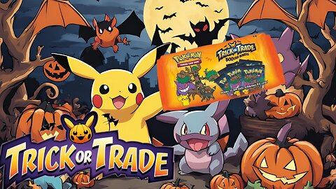 Pokemon Trick or Trade 2024 Pack Unwrap @fatbackangel
