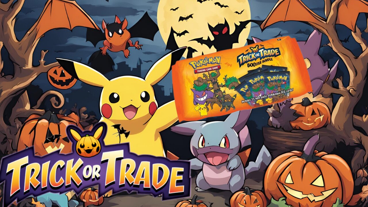 Pokemon Trick or Trade 2024 Pack Unwrap @fatbackangel