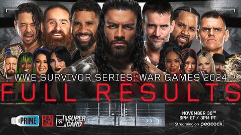 Full WWE Survivor Series 2024 Results | Bevelock