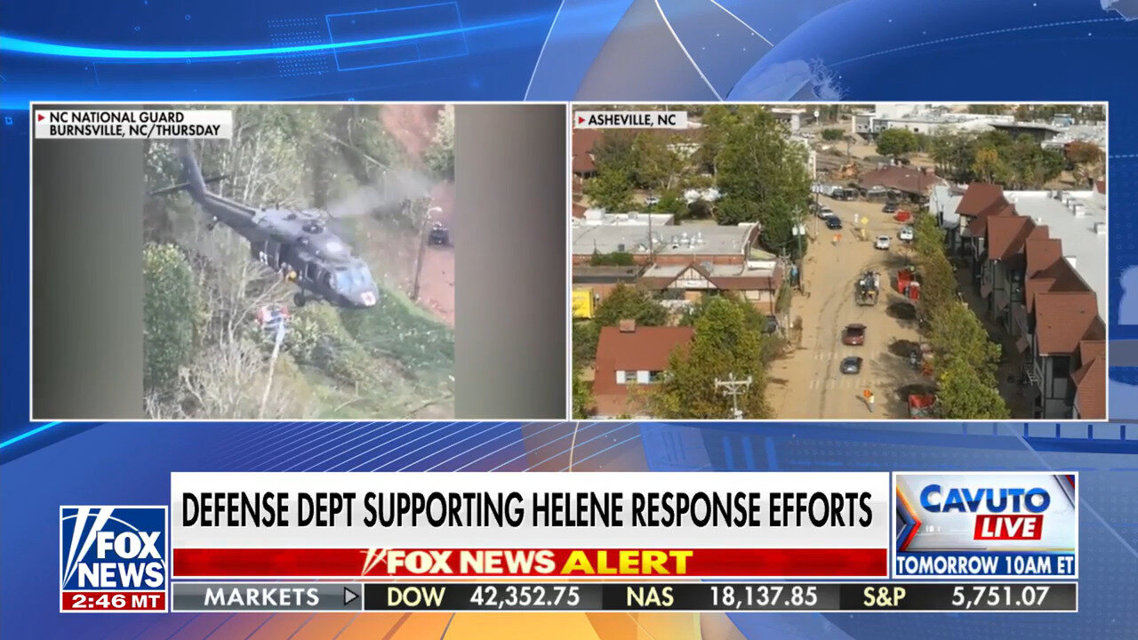 Hurricane Helene: U.S. Troops Help With Search And Rescue Efforts