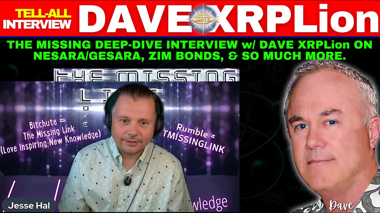 Dave XRPLion BEST GREATEST DEEPEST REVELATION DIVE MIND BLOWING MUST WATCH TRUMP NEWS