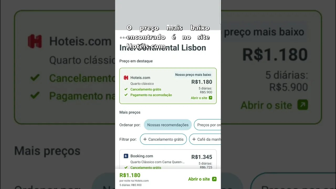 Trivago - o site que garante o melhor preço nas suas hospedagens!