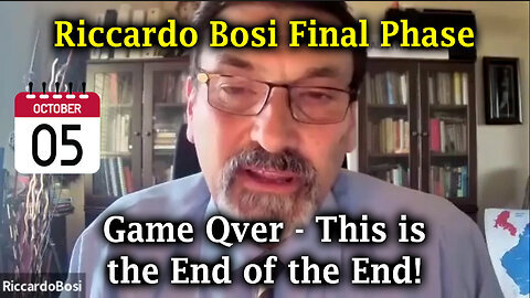 Riccardo Bosi Great 'Final Phase of War' - The White Hats Intel ~ Game Qver