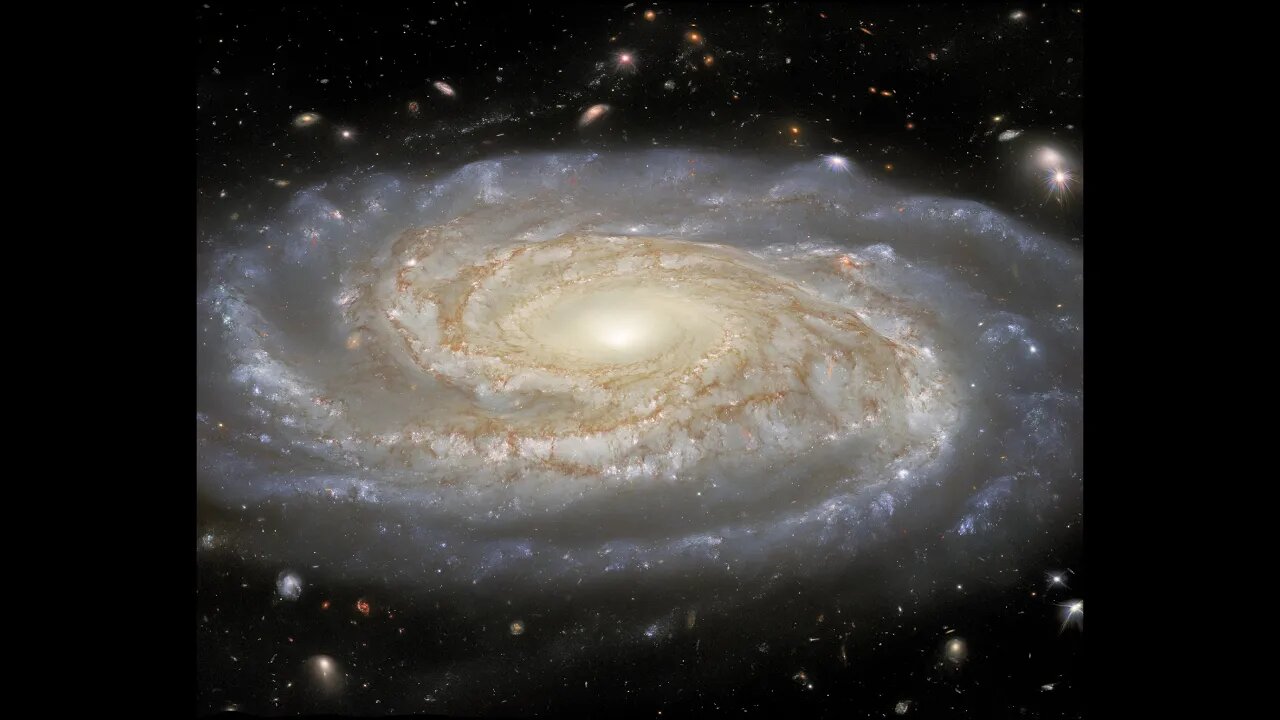 A Made-to-Measure Galaxy, Hubble Space Telescope (3D depth map and filters) #galaxy #shortvideo