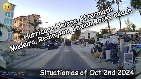 Hurricane Helene Aftermath: Madeira, Redington, Indian Rocks Beach Update | Oct 2nd 2024