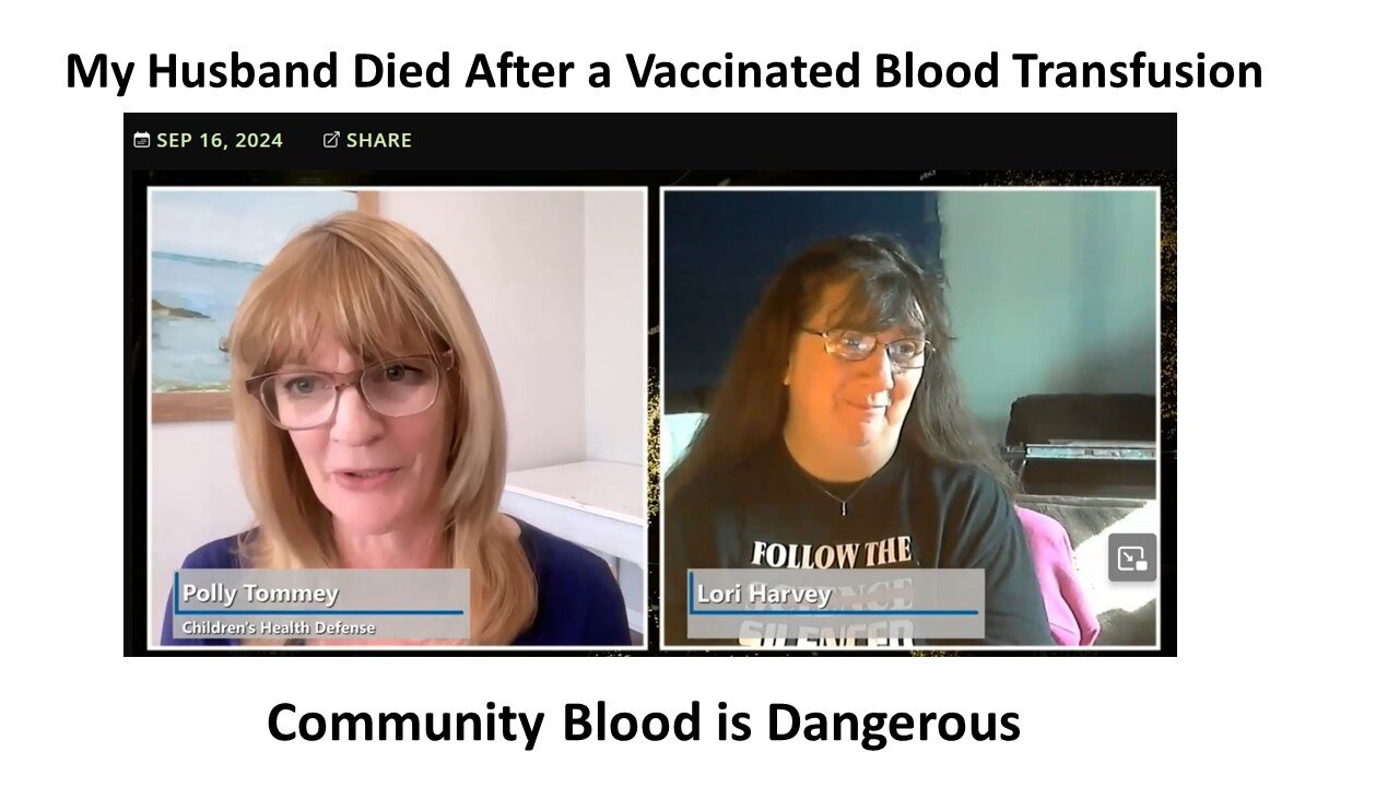 My Husband Died After Vaccinated Blood Transfusion