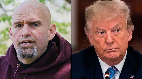 John Fetterman Blindsides Kamala Harris - Gives Trump Awesome News