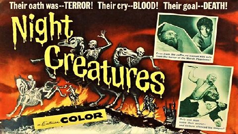 NIGHT CREATURES 1962 Peter Cushing in Top Form as Leader of Gang of Cut-Throats FULL MOVIE HD & W/S