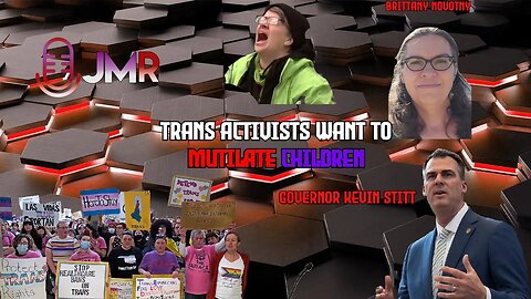 Trans activists STORM Oklahoma capitol to protest bill protecting children from trans surgeries