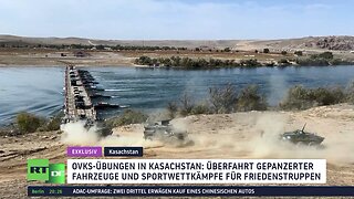 Exklusiv aus Kasachstan: Truppenübung der Organisation des Vertrags über kollektive Sicherheit