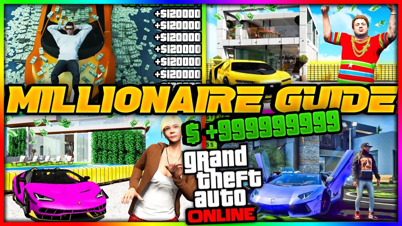 3X RP & MILLIONS - How To Rank Up & Make Serious Cash in GTA 5 Online!