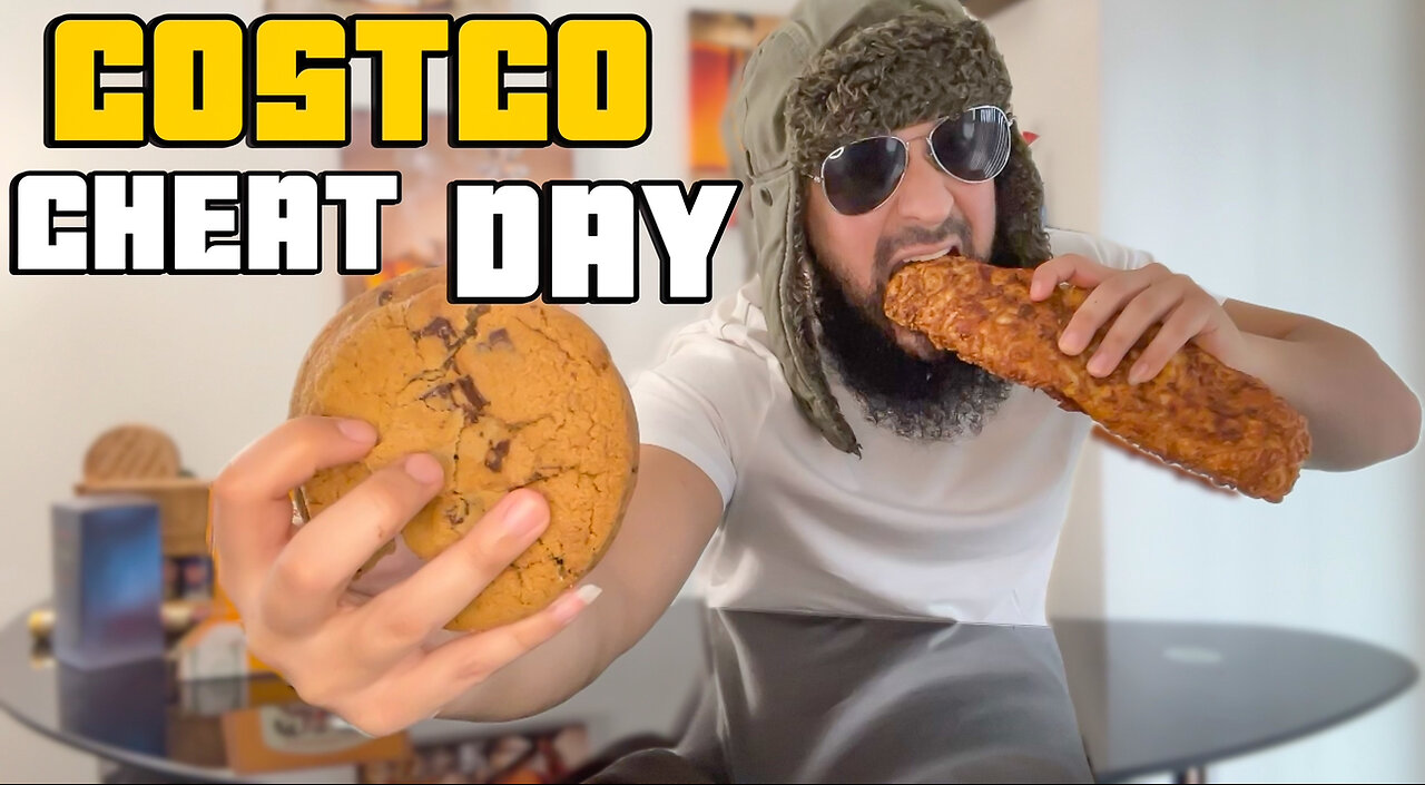 Trying Viral - COSTCO CHICKEN BAKE & DOUBLE CHOCOLATE CHUNK COOKIE - Friday Cheat Meal!