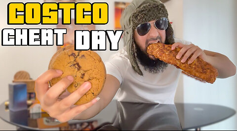 Trying Viral - COSTCO CHICKEN BAKE & DOUBLE CHOCOLATE CHUNK COOKIE - Friday Cheat Meal!