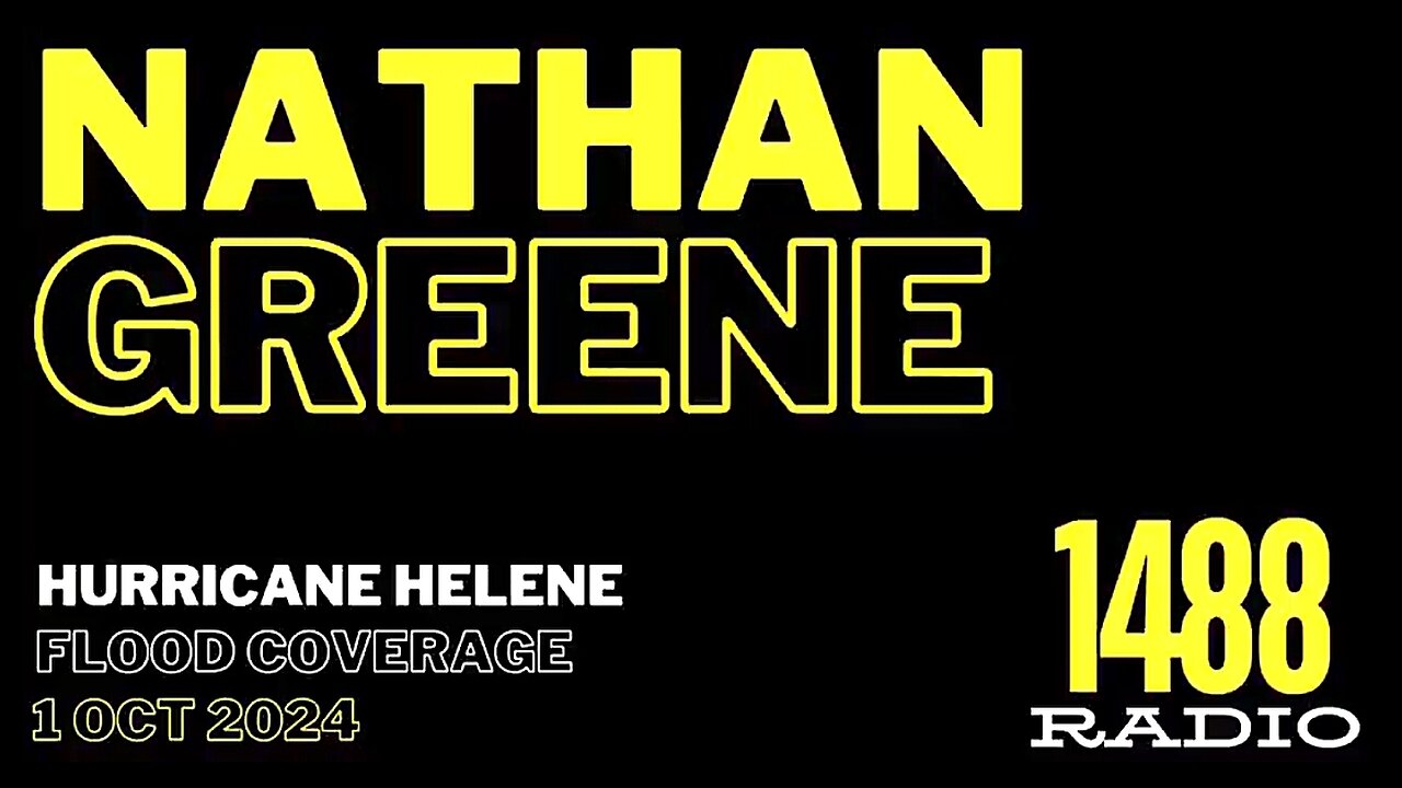 NATHAN GREENE'S PLEA FOR HELP IN APPALACHIA AFTER DEVASTATING FLOODS CAUSED BY HURRICANE 🌀 HELENE 🔥