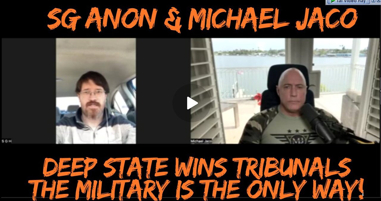 SG Anon & Michael Jaco- Deep State Wins Tribunals - The Military Is The Only Way!!! - Dec 1.