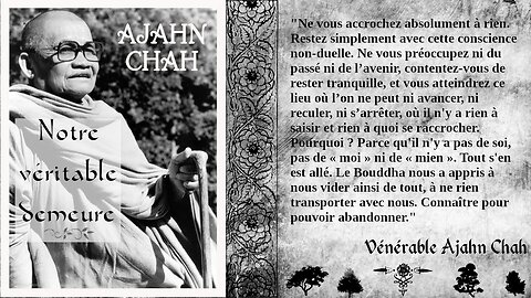 Ajahn Chah - Notre véritable demeure [Théravada]