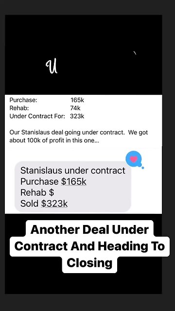 Deal under contract