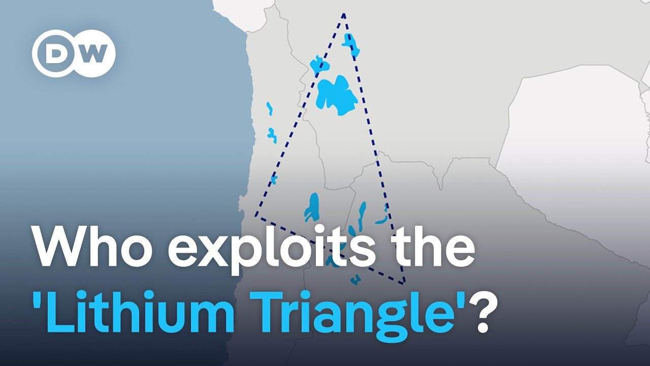 Behind the secret fight between global powers over the world's largest lithium reserves | DW News