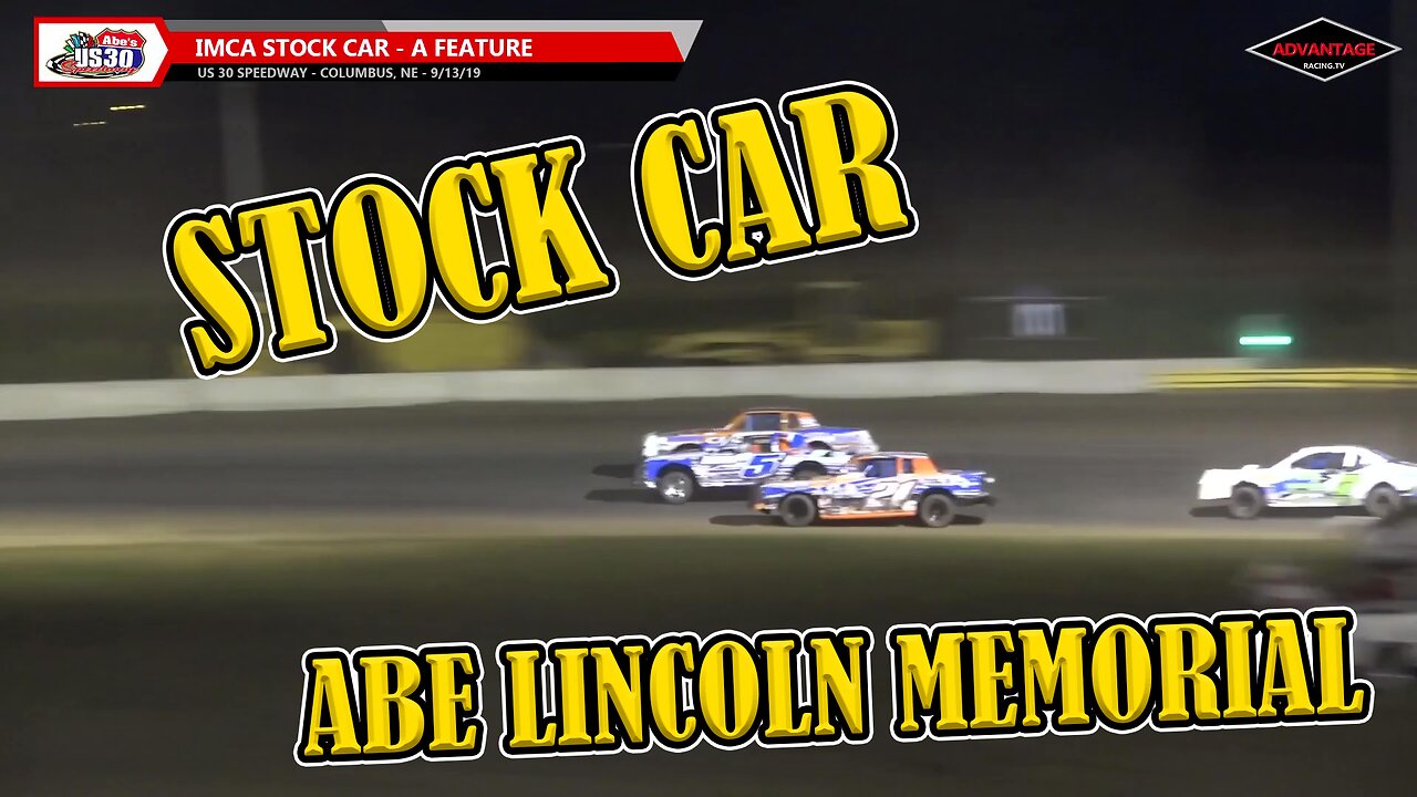 Stock Car | Abe Lincoln Memorial | US 30 Speedway | 9-13-2019