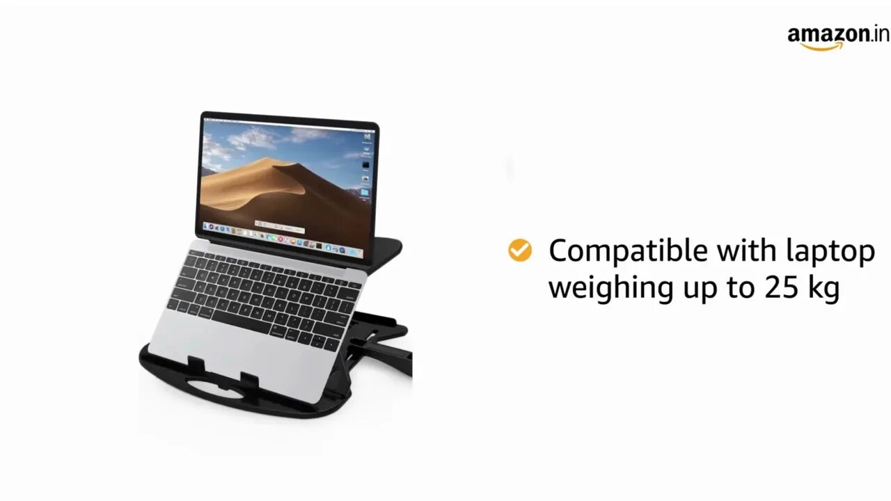 STRIFF Adjustable Laptop Tabletop Stand Buying link is in the comment box लिंक कमेंट बॉक्स में है