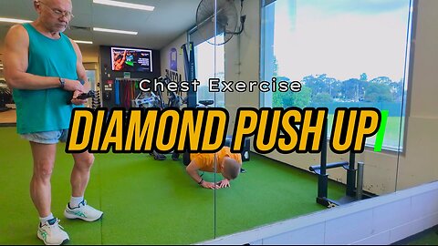 Diamond Push Ups | CHEST Exercise