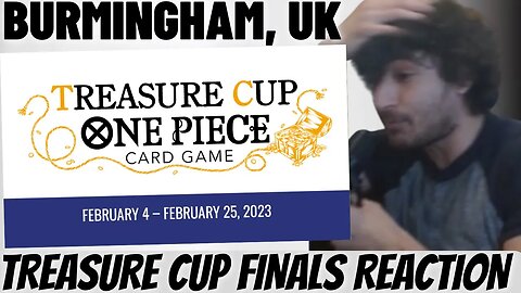 Bandai Treasure Cup UK Official Tournament Finals Reaction | One Piece Card Game