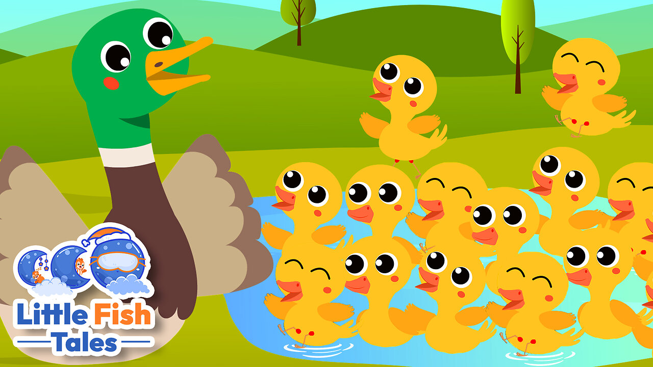 500 Ducks | Kids Songs | Little Fish Tales | #duck