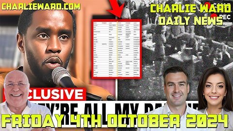 CHARLIE WARD DAILY NEWS WITH PAUL BROOKER- FRIDAY 4TH OCTOBER 2024