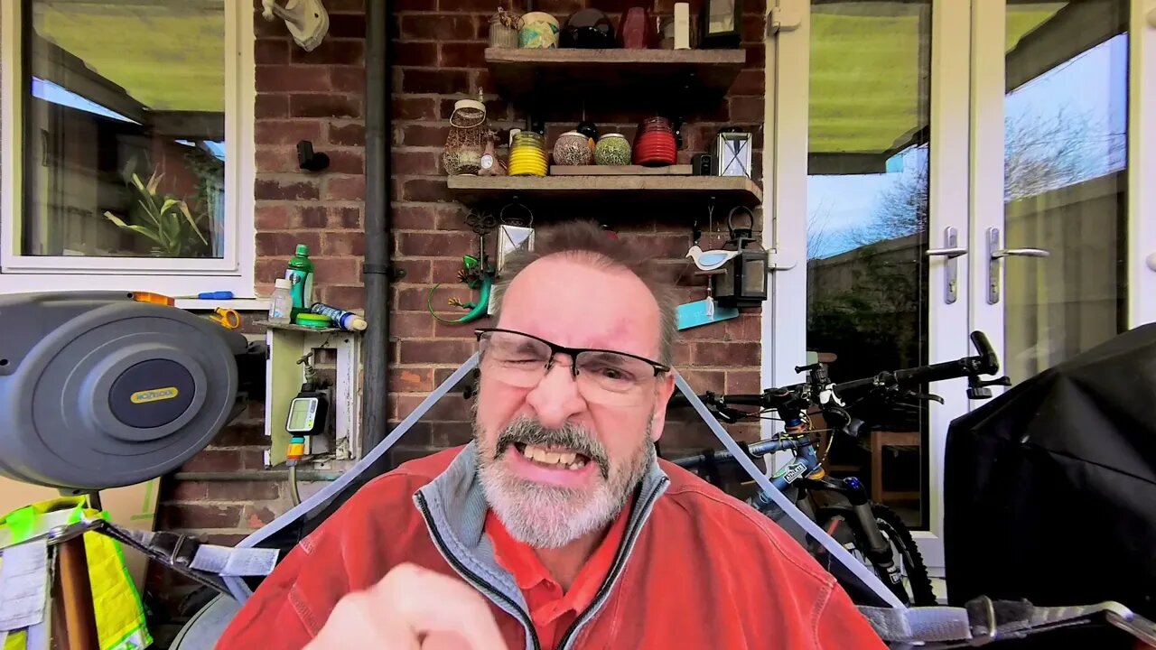 Friday chat in the garden.