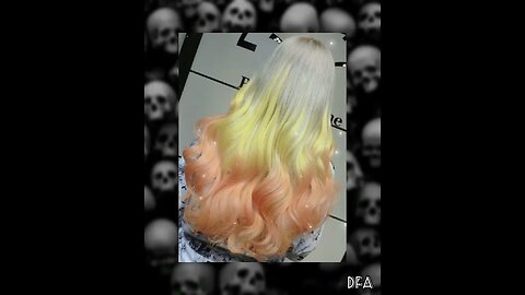 CABELOS DA COR TOM PASTEL #hairstyle #colorhair #cabeloscoloridos