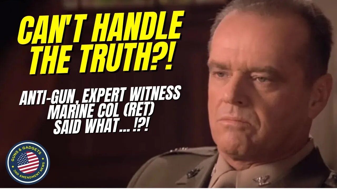 Can't Handle The Truth?! Expert Witness Claims .223 Does WHAT?!?