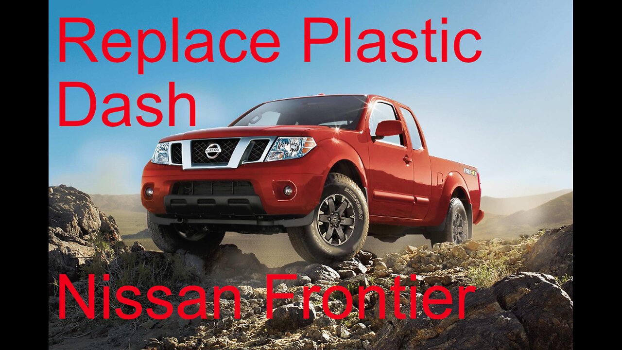 Remove/Replace Center Console plastic around radio or HVAC controls on a 2005 Nissan Frontier