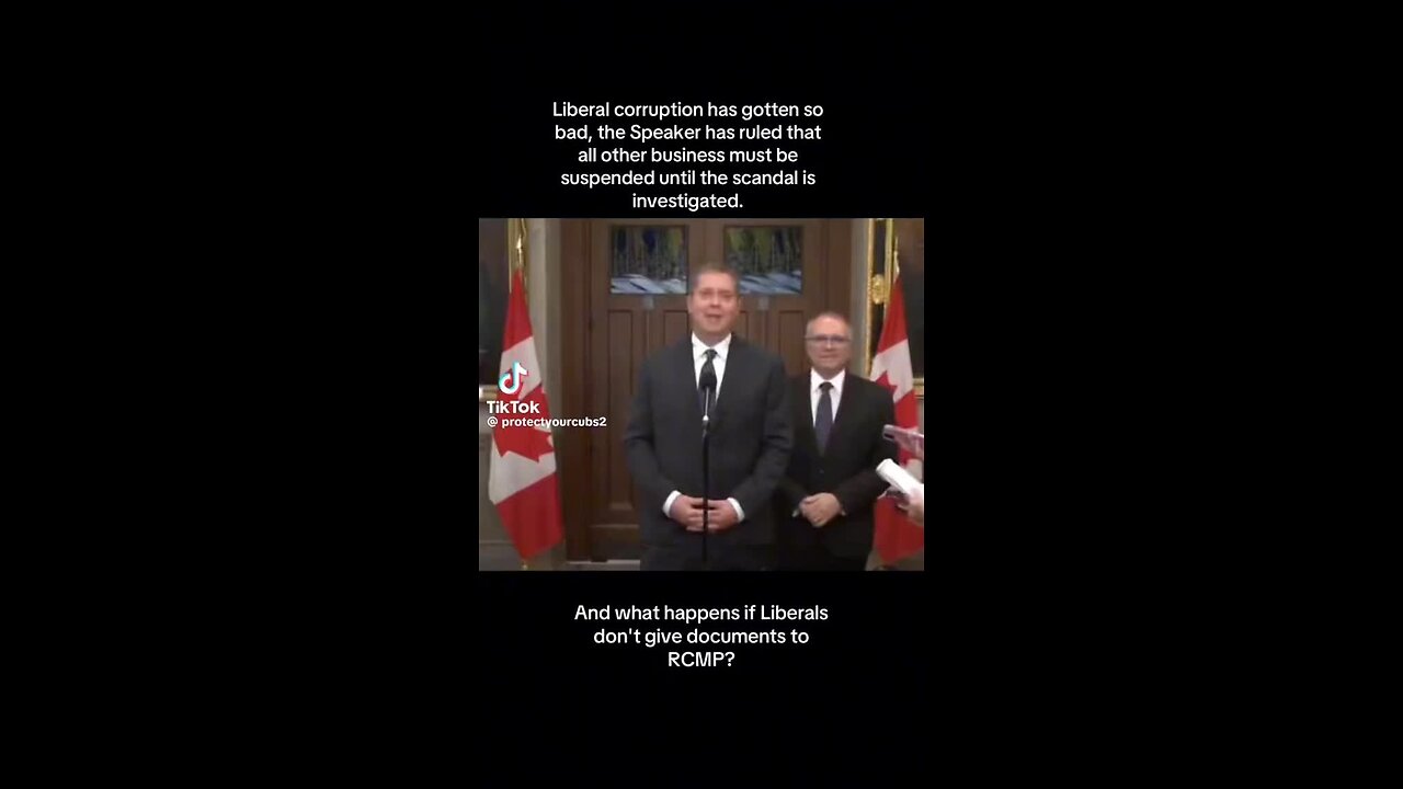 SPEAKER HALTS PARLIAMENT WHILE LIBERALS ARE INVESTIGATED