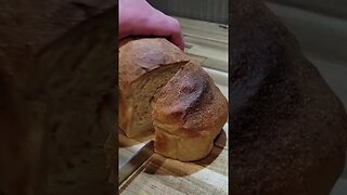 Slicing Bread ASMR - Fresh Milled Flour Sandwich Bread