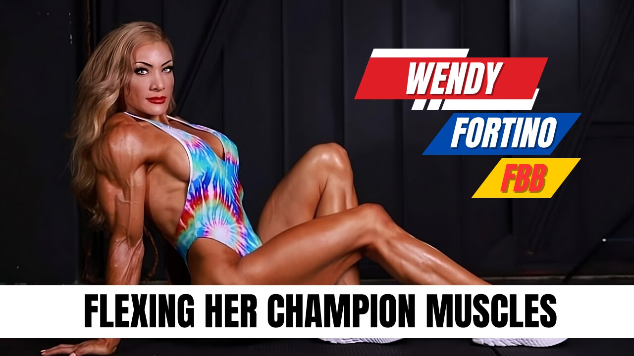 Wendy Fortino: IFBB Pro Athlete and Bodybuilder Flexing Her Champion Muscles